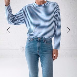 AYR the French Fry long sleeve tee in Bauhaus